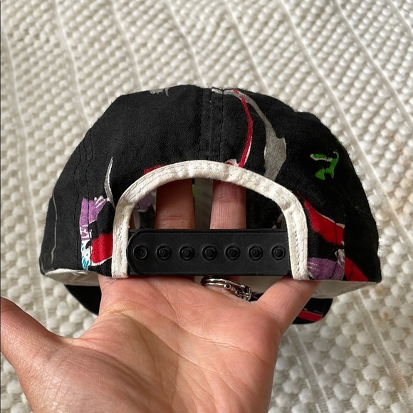 Vintage Wendy’s Fast Food SnapBack 90’s Splash Cap Hat - Picture 4 of 11